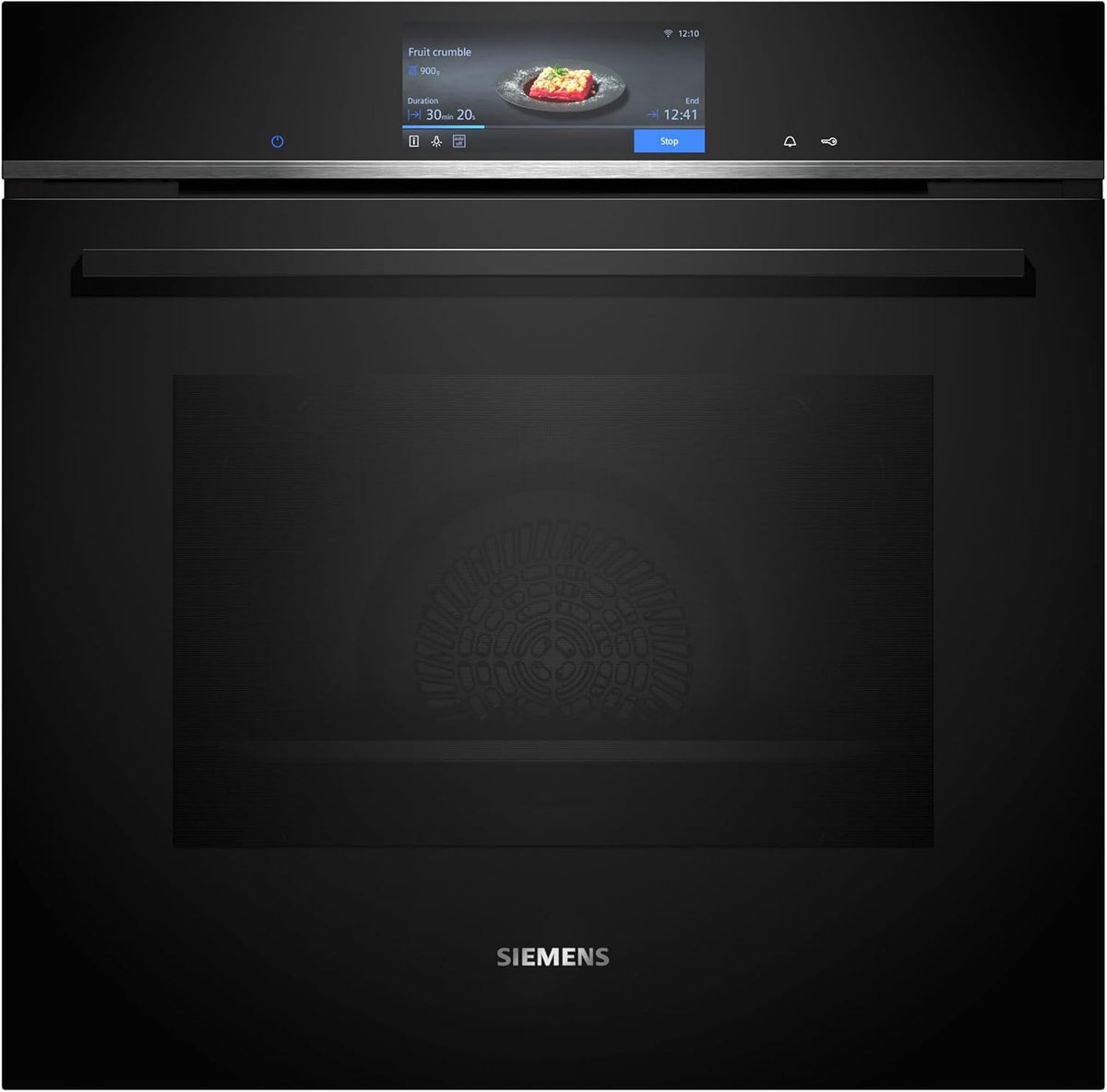 Siemens Backofen, 60 x 60 cm, Silber, iQ700 Smarter Einbau- Edelstahl HB778G3B1
