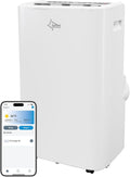 Suntec Wellness Klimaanlage, Weiß, Mobiles Klimagerät Coolfixx 16000 BTU APP, mobil und leise mit Smart App Steuerung