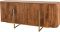 Riess Ambiente Sideboard, 160 cm, braun, Gatsby - - - Mangoholz mit Stauraum