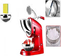 Eiswürfelmaschine, rot, Generisch Elektrische Eisraspelmaschine mit Zwei, Zwei Messer)
