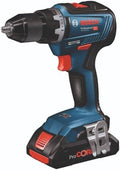 Bosch Professional Stichsägen, 4.0 Ah, 18 V, Schwarz/Blau/Rot, System Combo Kit: GSR -55 + GWS -10 + GKS -57-2 + GSA -LI +