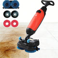Kommerzielle Bodenpoliermaschinen, 43,2 cm, 13000 m, Schwarz, elektrischer batteriebetriebener Bodenschrubber, Breite