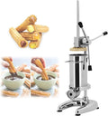 Manueller Donut-Maker, 2 l, 3 l, Schwarz, Churro-Maker mit 5 Formen für spanische Donuts, vertikale Füllung