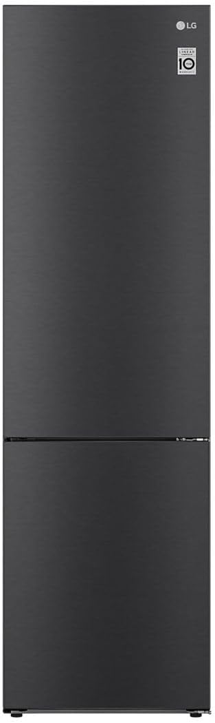 LG Kühl-Gefrierkombination, 59,5 x 67,5 x 203 cm, 384 L, Anthrazit/Schwarz, GBP62MCNAC Kühl-Gefrierkombi, Energieeffizienz A