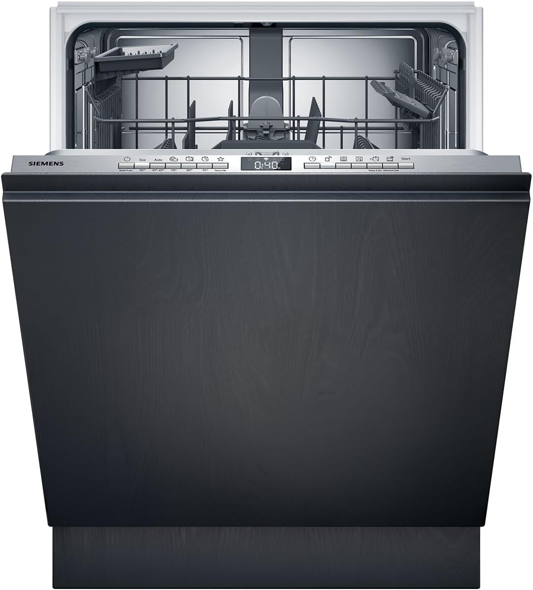 Siemens Geschirrspüler, Silber, SN63EX22BE Vollintegrierbarer Einbau
