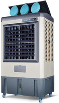 Industrieller Turmventilator, Weiß, wassergekühlter Klimaanlagen-Ventilator, schwerer Du-Metall-Turmkühler für kommerzielle Worhops