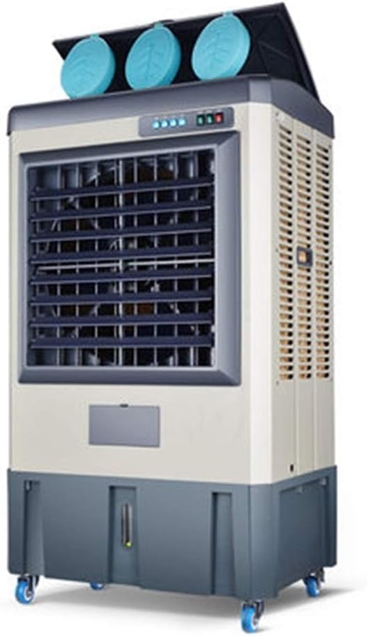 Industrieller Turmventilator, Weiß, wassergekühlter Klimaanlagen-Ventilator, schwerer Du-Metall-Turmkühler für kommerzielle Worhops