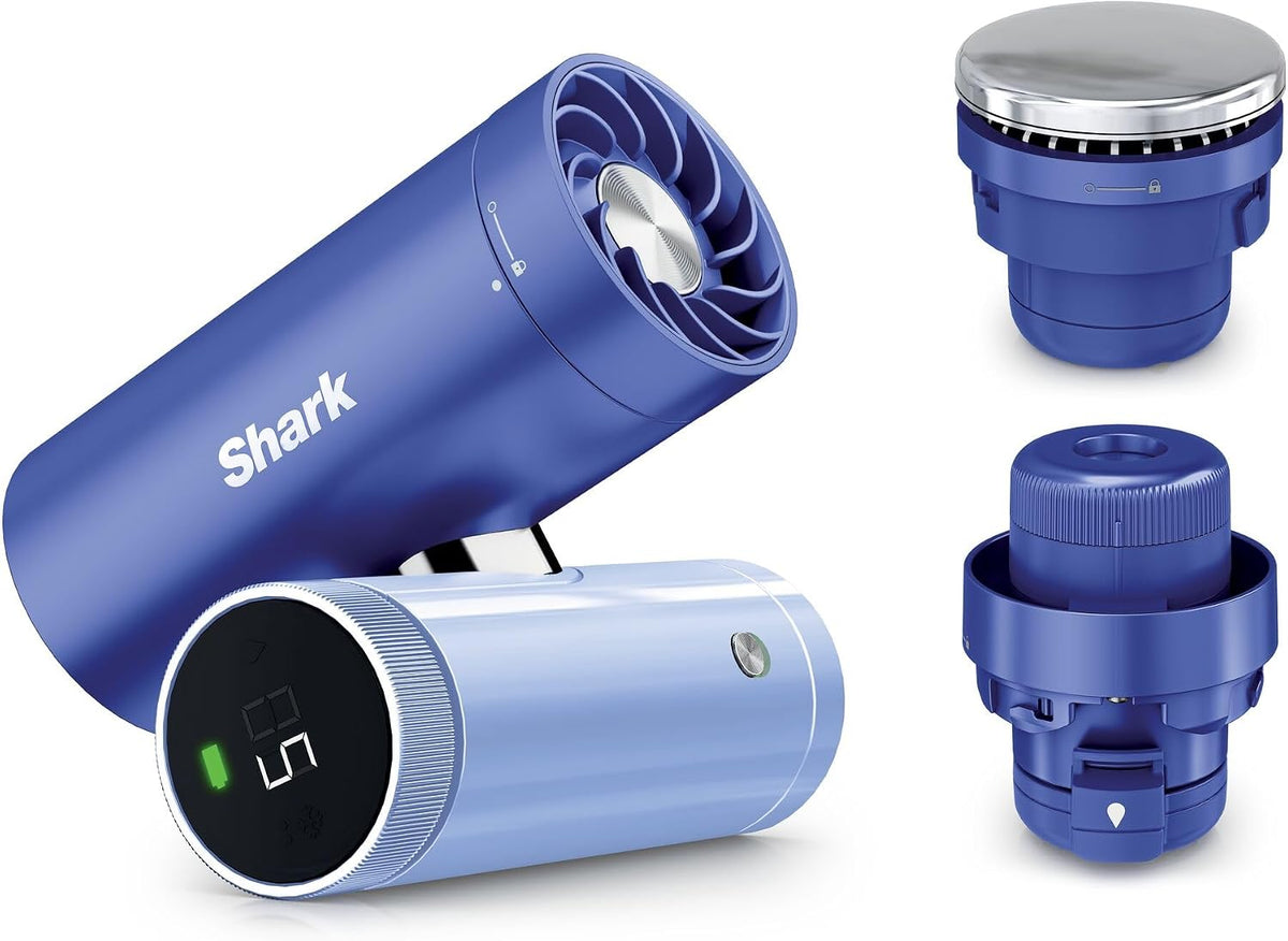 Shark Handventilatoren, Mehrfarbig, ChillPill 3-in-1-Hochgeschwindigkeits-Handventilator Lilac