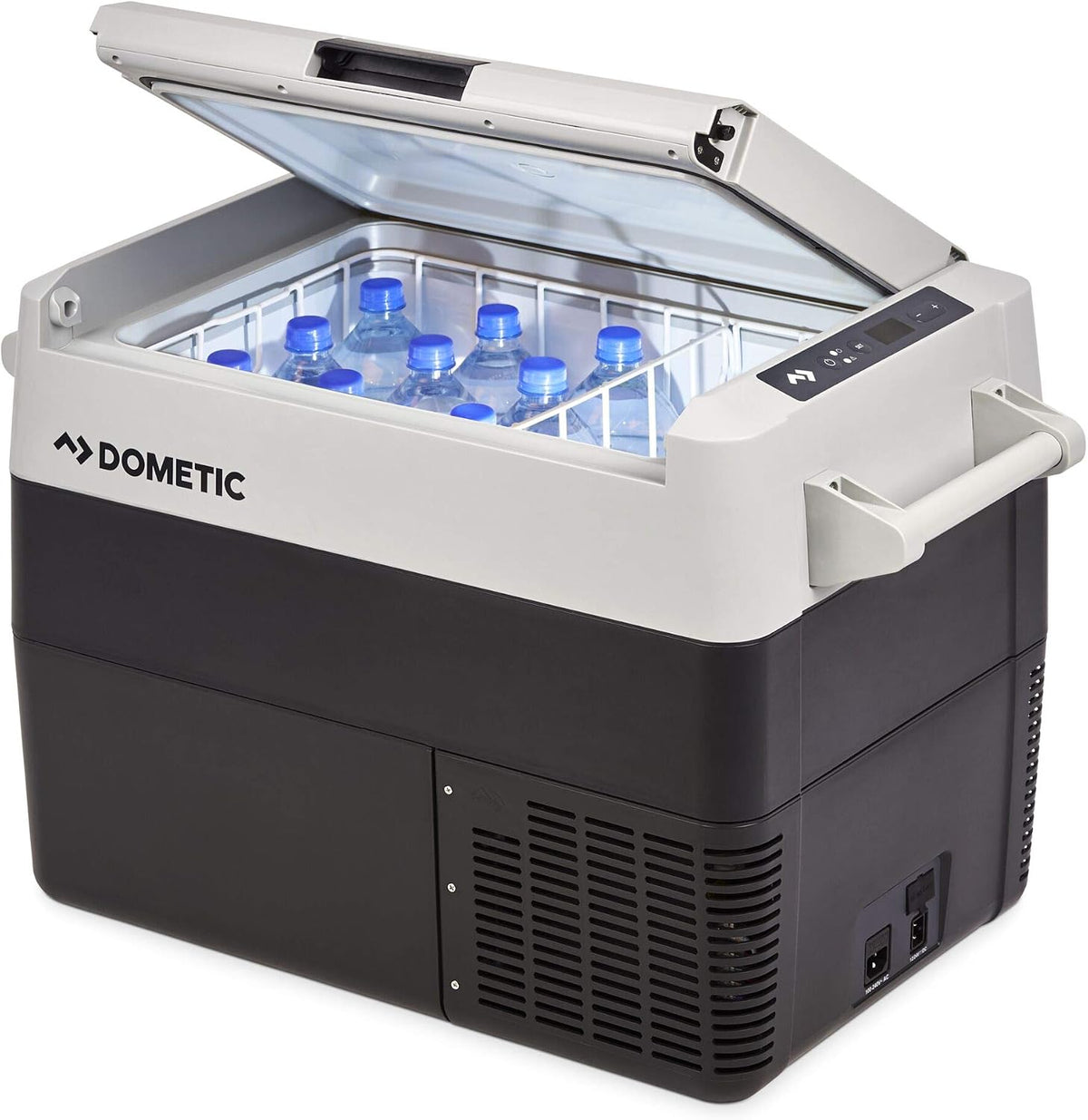 DOMETIC Kompressor, 38 Liter, 230 V, 24 V, Grau, CoolFreeze CFF 45, tragbare elektrische -Kühlbox, 12/ und für Auto