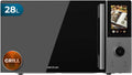 Cecotec Mikrowelle, 900 W, 28 L, Schwarz/Silber, Convection 2800 Touch, Kapazität