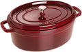 Le Creuset Signature Gusseisen Brot Bräter, 24 cm, Kirschrot, 21301240600430 Backofen, 31 cm, 5,5 L, Grenadine