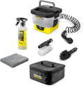 KÄRCHER Hochdruckreiniger, 3,1 kg, 2 l, 8 l, Schwarz, Mobile Outdoor Cleaner OC 4 + Bike Kit, Fördermenge: /m