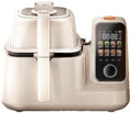 Kochmaschine Multikocher, 2000 W, Schwarz, WiFi & NFC fähig, Keramikbeschichtung, Touchscreen, Multi-Kochmodi zum Rühren