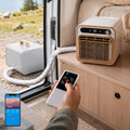 Split-Klimaanlage, unter 40 Db(A), 1500 W, 1m, Weiß, Tragbare Für Zeltcamping, Split-Design Campervan Klimaanlage Mit Leisem Betrieb