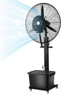 Outdoor Ventilator, Weiß, Nebel mit hoher Geschwindigkeit, 3 Geschwindigkeitsstufen, Büro und gewerbliche Räume