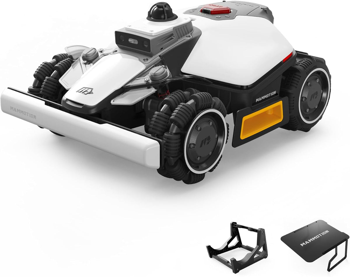 Mammotion Mähroboter, 1500 M, Mehrfarbig, LUBA mini 2 AWD 1500 ohne Begrenzungkabel+Stand&Garage