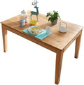 Woodroom Esstisch, 200 cm, Eiche, Paarl 140x90 ausziehbar auf Massivholz geölt Ausziehtisch, 8 Personen Stabil und modern