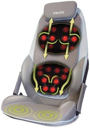 Homedics Massagestühle & Sitzauflagen, Schwarz, CBS-1000-EU Shiatsu Max Massageauflage