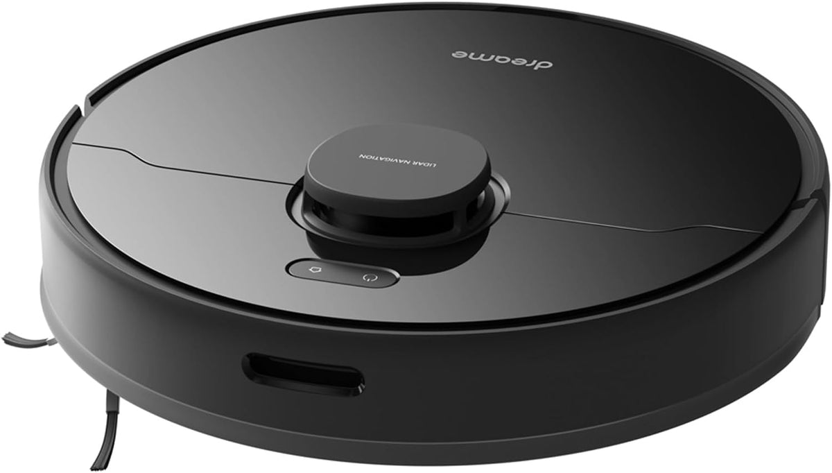 Dreame Saugroboter, Schwarz, D9 Max Staubsauger Roboter mit Laser-Navigation 4000Pa