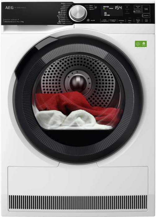 AEG Wärmepumpentrockner, Weiß, XTR9HBGA9YA asciugatrice Libera installazione Caricamento