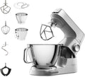 Cookit Küchenmaschine mit Kochfunktion Universalküchenmaschinen, 1200 W, 3,5 L, Silber
