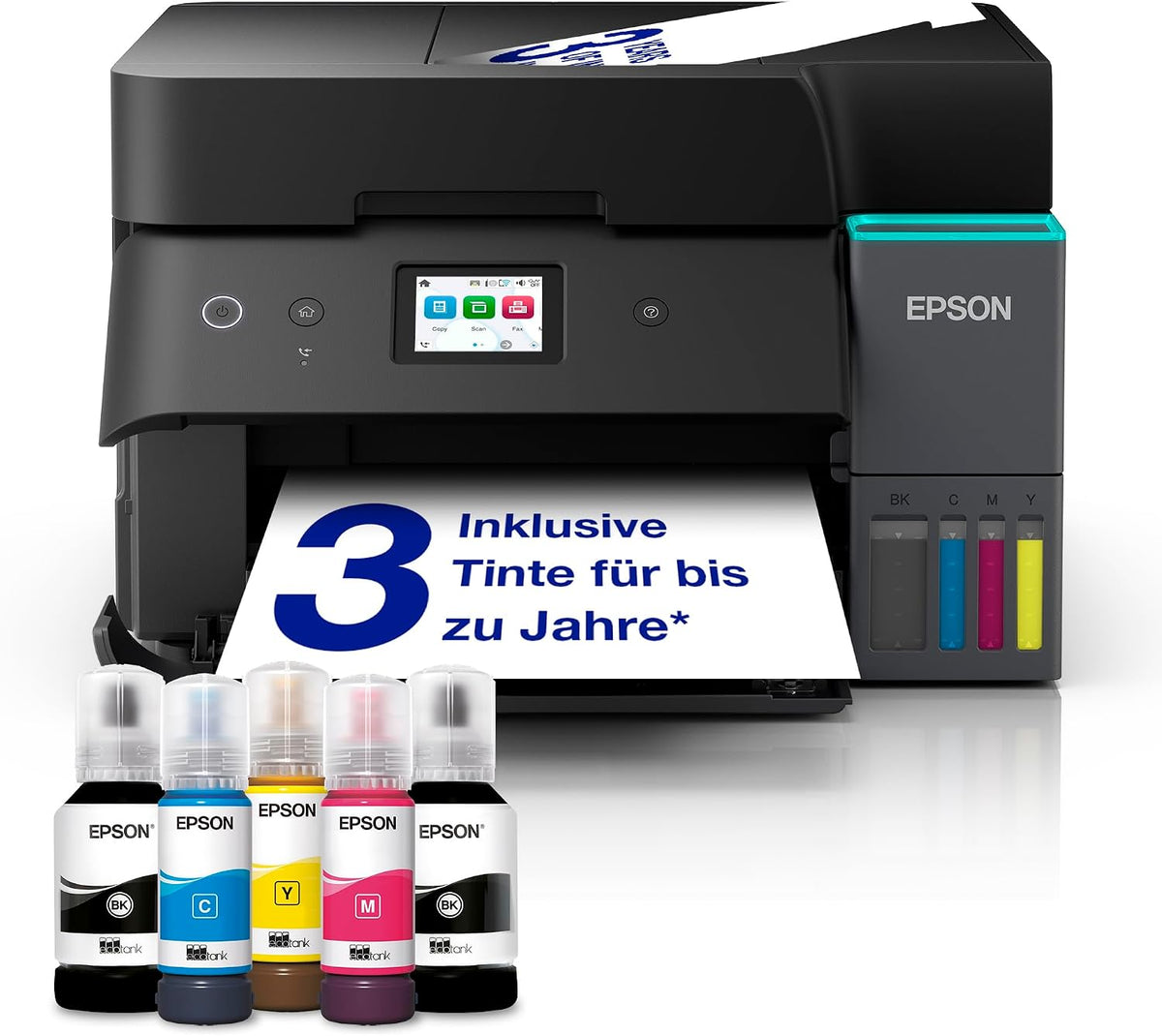 Epson Tintenstrahldrucker, Grau, EcoTank ET-4950 Tintentankdrucker