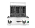 HENDI Buffetschrank, 1550 W, 230 mm, 230 V, Mehrfarbig, Waffeleisen 'Corn Dog', Für 6 leckere Lollipop-Waffeln oder Corn Dogs