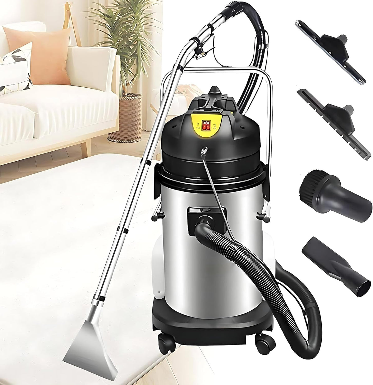 RoyceBee Kindersitz, 1034 W, 40 L, Edelstahl, Kunststoff, EVA, Baumwolle, Schwarz