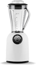 bianco di puro Standmixer, 1 L, Weiß, Hochleistungsmixer Attivo bis 24.500 U/Min Smoothie Maker, 3 Mixprogramme