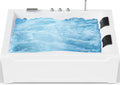 AQUADE Whirlpool-Badewannen, 180x120 cm, Weiß, Whirlpоol Badewanne Acryl Badewanne Modell: Hamburg, Classic, Air-Relax