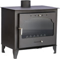 MAESTRO FERRETERO Kaminofen, 9 kW, Schwarz, JOIMA - Holzofen Modell JABALON. Wood Stove