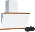 Klarstein Dunstabzugshaube, 34,5 dB, 60 cm, 578 m, Kupfer, FlashLine 60 - Abzugshaube, Touchscreen, A++ Energieeffizienz
