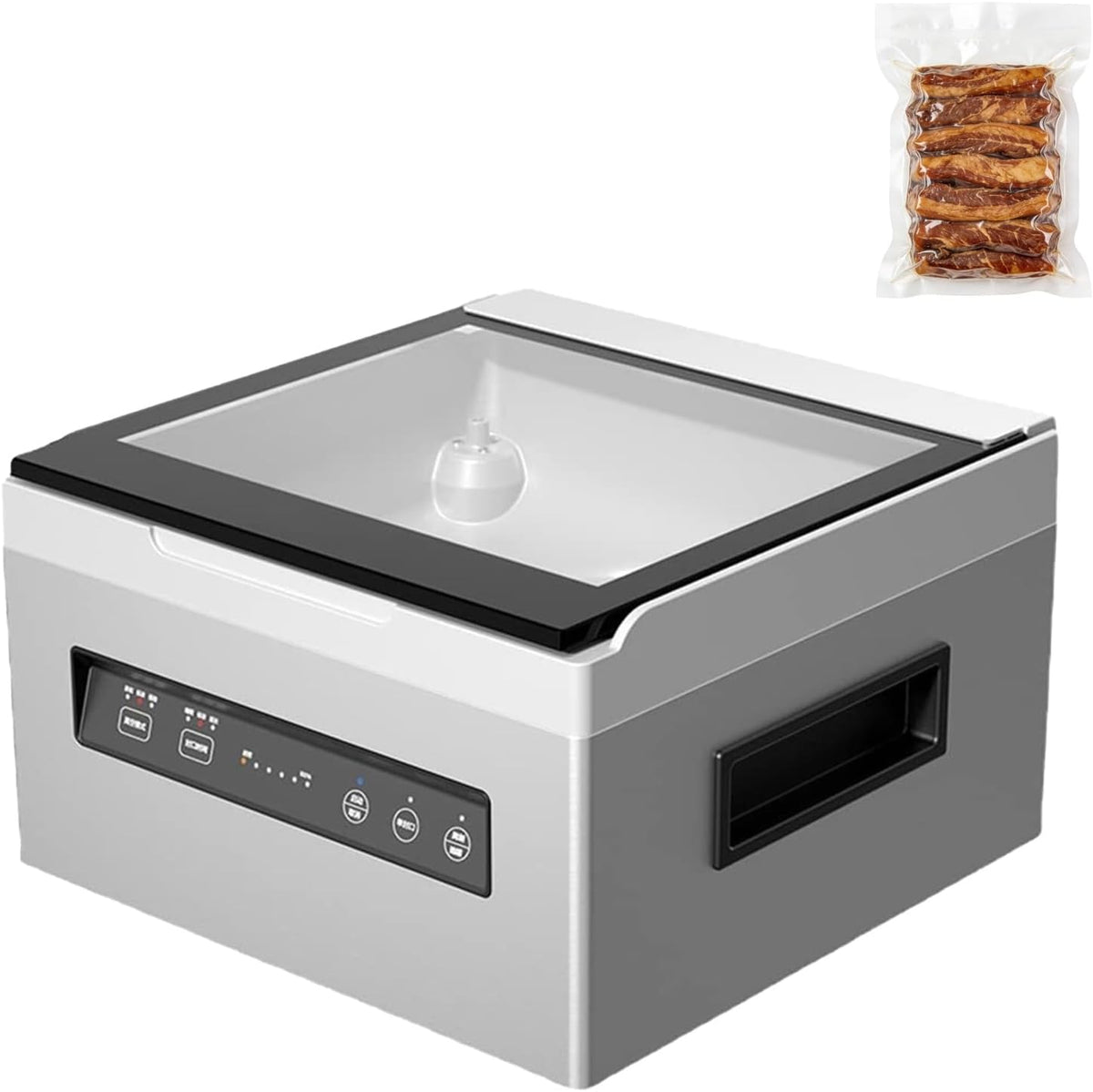 asdchZen Vakuumkammer, 36,3 × 35,2 × 21,8 cm (14,3 × 13,9 × 8,6 Zoll), ≤ 80 dB, 320 W, Schwarz