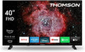 Thomson Fernseher, 40 Zoll, 100 cm, Schwarz, Smart TV, FHD Smart Fire TV, Alexa-Sprachsteuerung, Triple-Tuner (DVB-T/T2/C/S/S2)