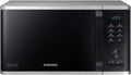 Samsung Mikrowelle, 48,9 cm, 800 W, Silber, MS2AK3515AS/EG, 23 ℓ Garraum, Breite, Kratzfester Keramik-Emaille-Inneraum