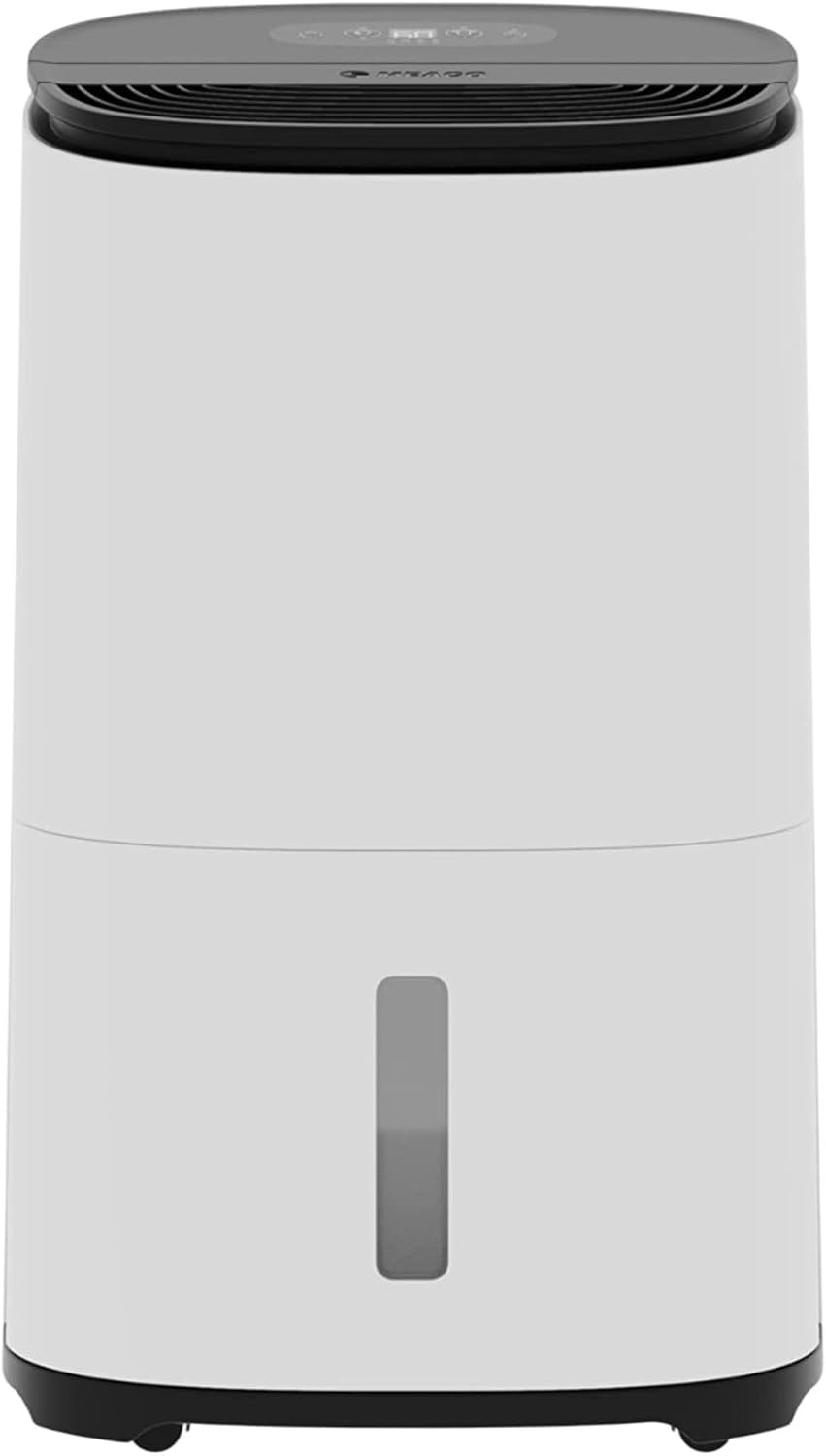 MEACO Dunstabzugshaube, 10 L, Weiß/Schwarz, Dry Arete Two Luftentfeuchter & HEPA-H13-Luftreiniger, -WLAN-App, intelligenter Feuchtigkeitsmodus