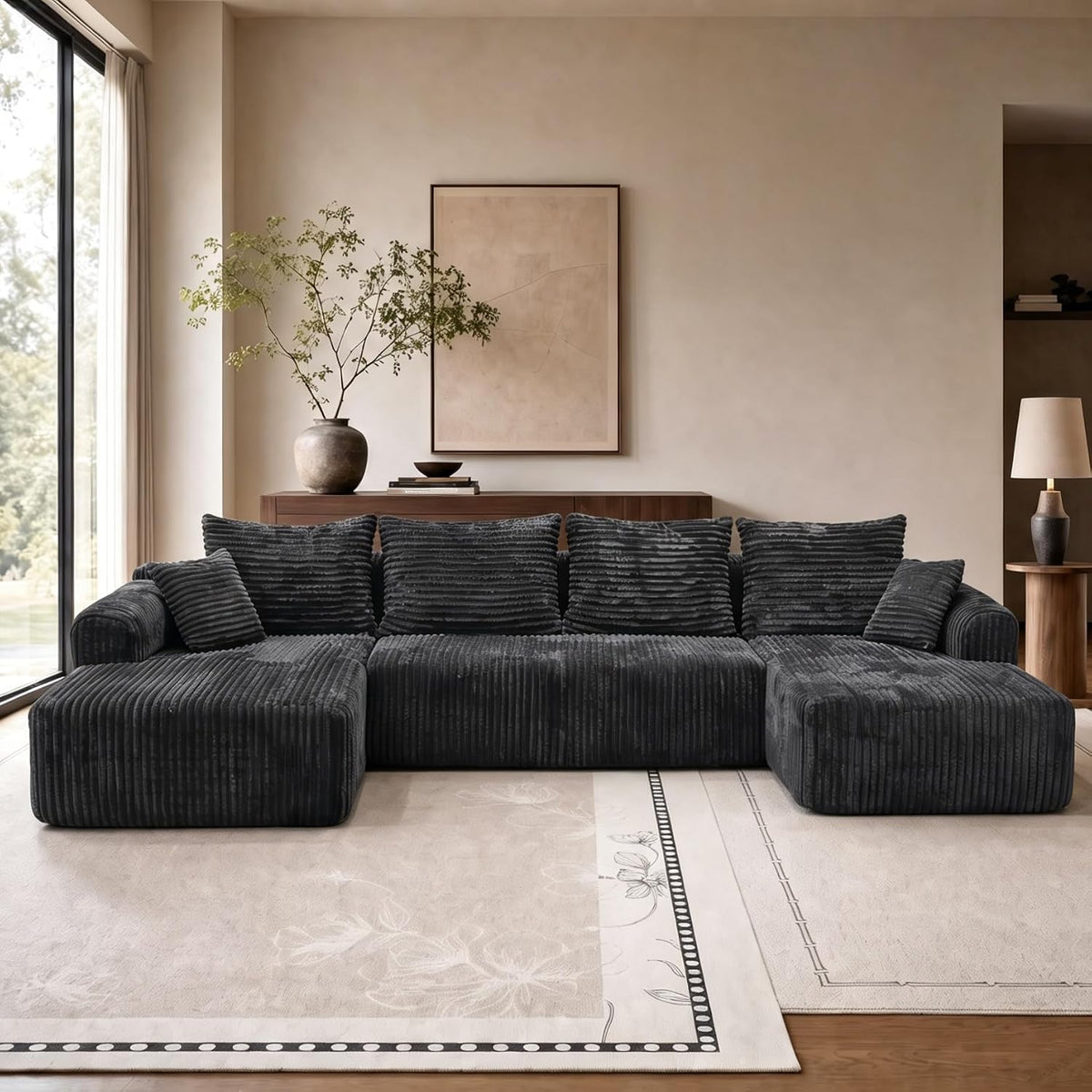 Sofa Modulares, Weiß