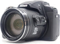 Nikon Kamera, 7,6 cm, 3 Zoll, schwarz, Coolpix P610 Digital (16 Megapixel, 60-Fach Opt. Zoom, LCD-Display, USB 2.0