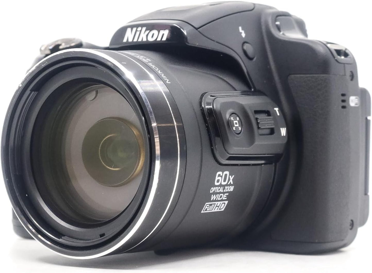 Nikon Kamera, 7,6 cm, 3 Zoll, schwarz, Coolpix P610 Digital (16 Megapixel, 60-Fach Opt. Zoom, LCD-Display, USB 2.0