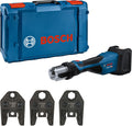 Bosch Professional Einpresswerkzeuge, 110 mm, 54 mm, 18 V, Blau, System Akku Presswerkzeug GPT -32 (32 kN Kraft