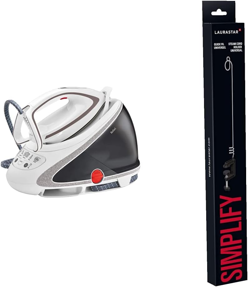 Tefal Dampfbügelstationen, 7,7 Bar, Weiß, Dampfbügelstation Pro Express Ultimate GV9567, 155 g/Min. Kontinuierlicher Dampf
