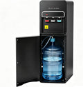 BAOCHADA Kühler & Wasserspender, 550 W, Schwarz, Bodenstehender Wasserspender, Kalt Heiß 85-95℃ Doppelfunktion Stand-Wasserspender