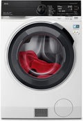 AEG Waschtrockner, 10 kg, 6 kg, Weiß, Wifi mit Wärmepumpe, SensiDry, schonend und energiesparend, Waschen, Trocknen