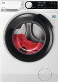 AEG Waschmaschine, 10 kg, weiß/schwarz, Serie 7000 ProSteam-Auffrischfunktion mit Dampf, A-30%, Leise, Mengenautomatik