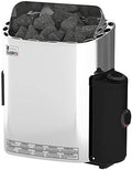 Sawo Gartensaunas, 4,5 kW, 6,0 kW, 8,0 kW, 9,0 kW, Silber/Schwarz, SCANDIA Elektrische Saunaofen, Leistungsbereich