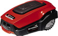 Einhell Mähroboter, Rot/Schwarz, FREELEXO+ Power X-Change (Li-Ion, Multizonen-Modus, bis 35% Steigung, Bluetooth-Appsteuerung