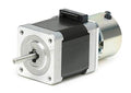 DOLD Mechatronik 3D-Drucker, 42 mm, Silber/Schwarz, Schrittmotor mit Bremse / 103-H5210-4512.B/Flansch / 2A /