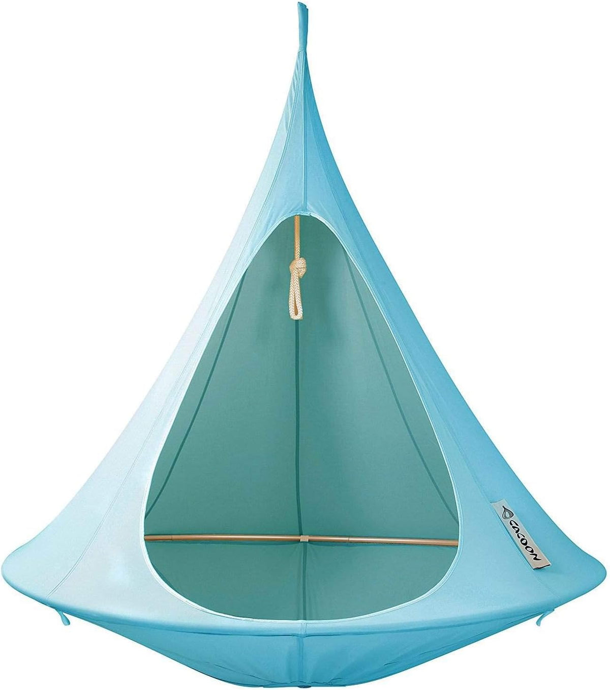 Vivere Hängesessel, Weiß, Cacoon Double Turquoise Ø1, 8 DLB10