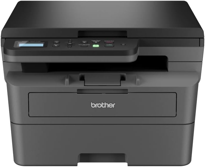 Brother Laserdrucker, Grau, DCP-L2627DWXL All in Box 3-in-1, 32 Seiten/Min., Automatischer Duplexdruck, 2-zeiliges LCD-Bedienfeld
