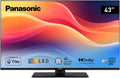 Panasonic Fernseher, 43 Zoll, Schwarz, Smart TV, TB-43W61AEZ, W61 Serie, 4K Ultra HD LED Smart TV, 2025, TiVo, Dolby Vision & Atmos